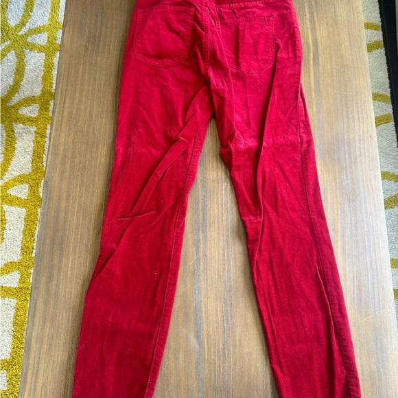 Loft Red corduroy pants - Picture 3 of 3